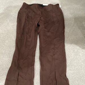 Xl brown stretchy pants new from old navy